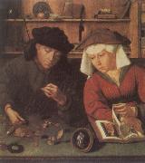 Quentin Massys The Moneylender and His Wife Spain oil painting artist